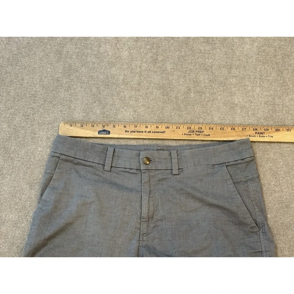 Lululemon Shorts Men 34 Charcoal Gray Commisions Classic Fit 9